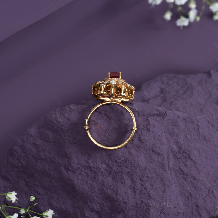 The Monarch’s Flame Ring