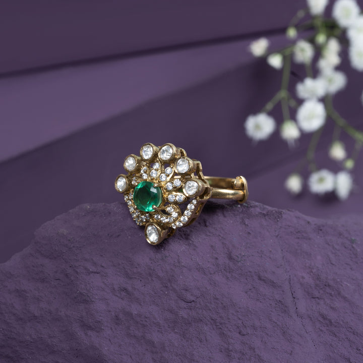 Emerald Aria Ring
