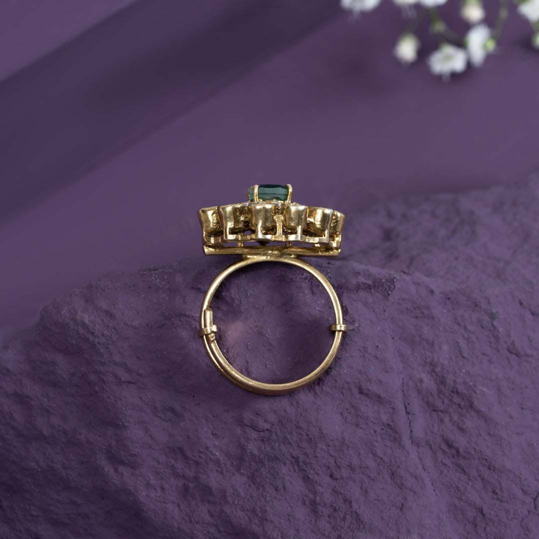 Emerald Aria Ring
