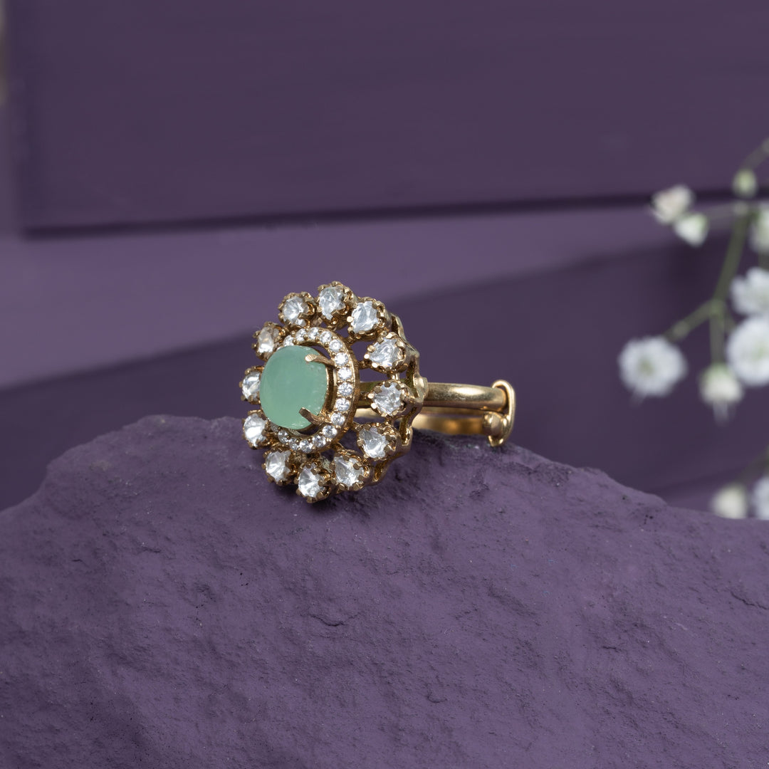 Mint Blossom Ring