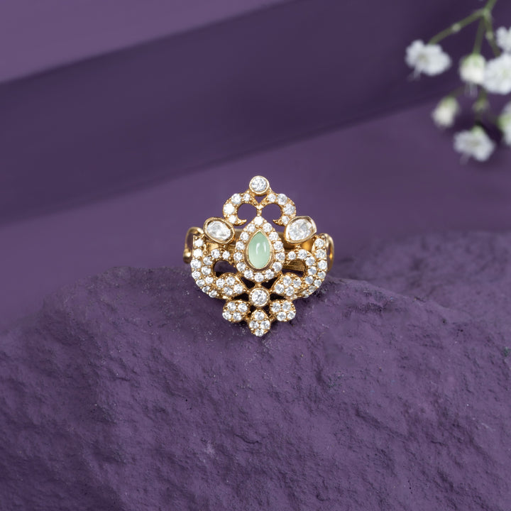Mint Amourette Ring