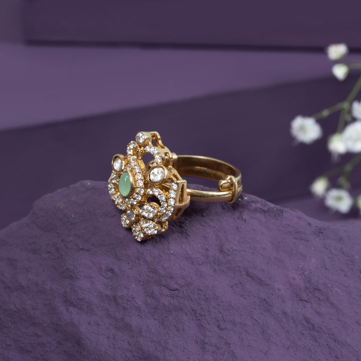 Mint Amourette Ring