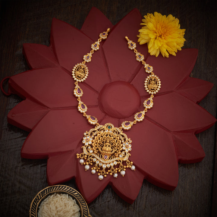 Kamakshi Morpankh Short Necklace