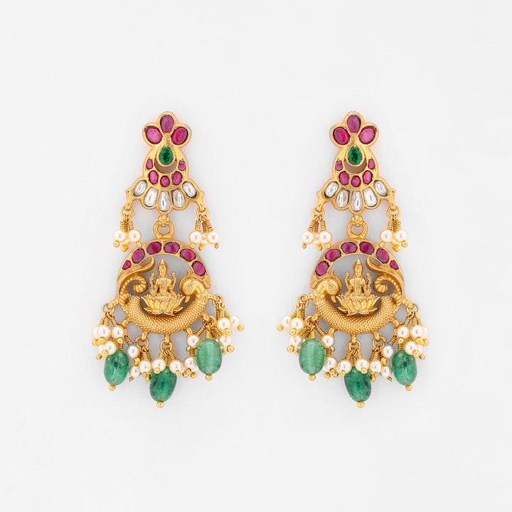 Lakshmi Chandbali Earrings