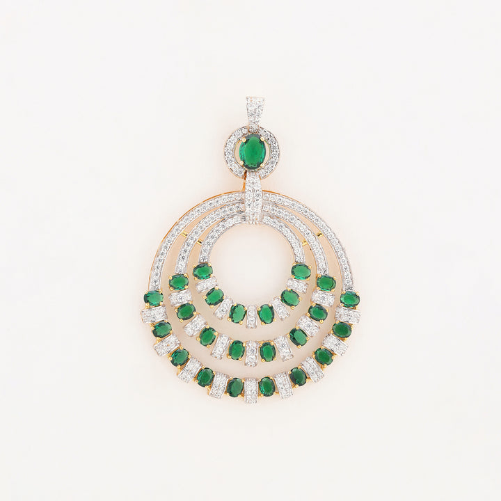 Green Loop Pendant