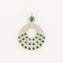 Green Loop CZ Pendant