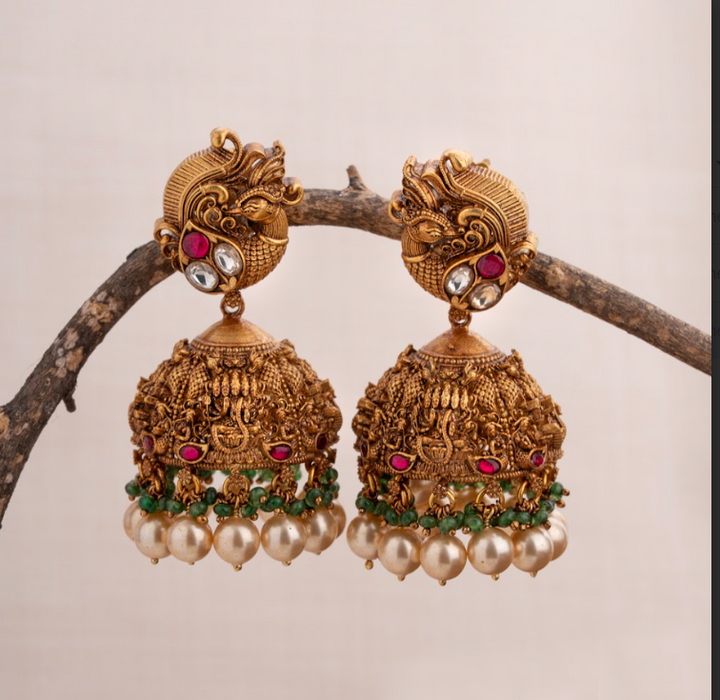 Amulya Nakshi Jhumkas