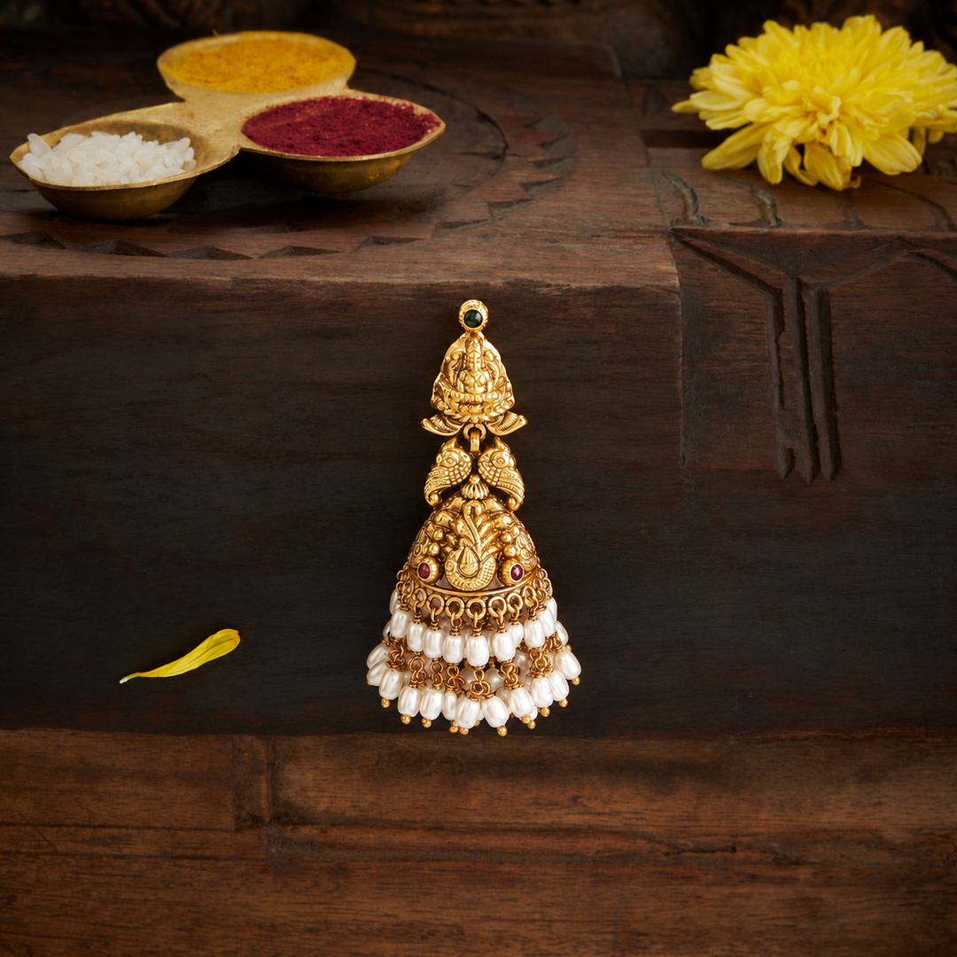 Shriya Temple Jhumki