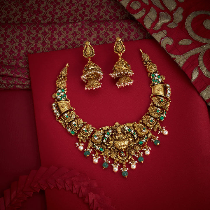 Kalyanika Temple Necklace Set