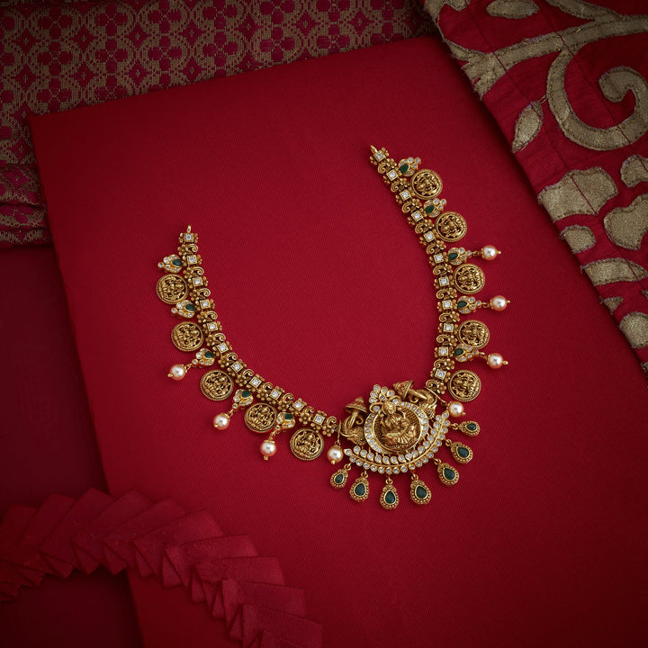 Shriparna Temple Necklace