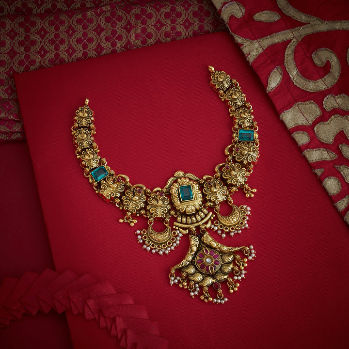 Morisha-Phool Nakshi Necklace