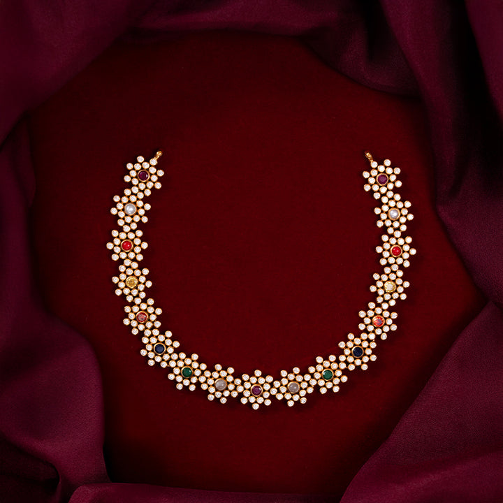 Navakamal CZ Glow Necklace
