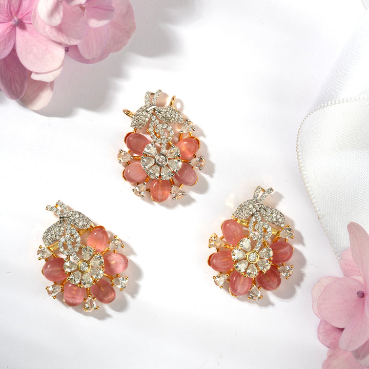 Rose Mist Pendant set