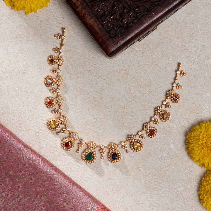 Kavya Ratna Short Necklace