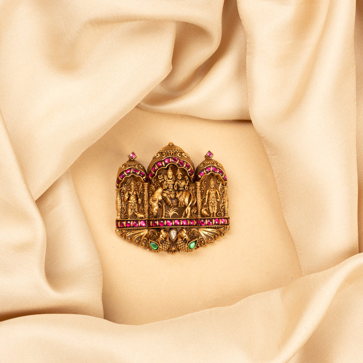 Family of Trinetra & Gauri Pendant