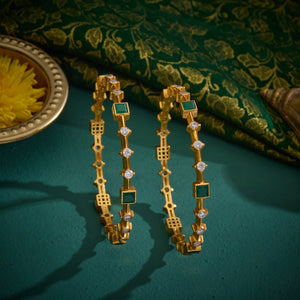 Viridian Vault Bangles