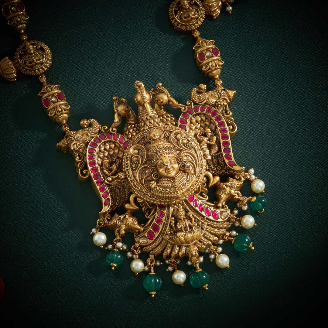 Vaibhava Balaji Temple Necklace