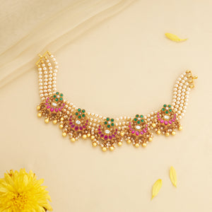 Botanical Kundan Choker