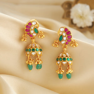 Mor-Veena Kundan Jhumki