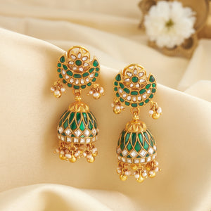 Haara-Pushpa Kundan Jhumka