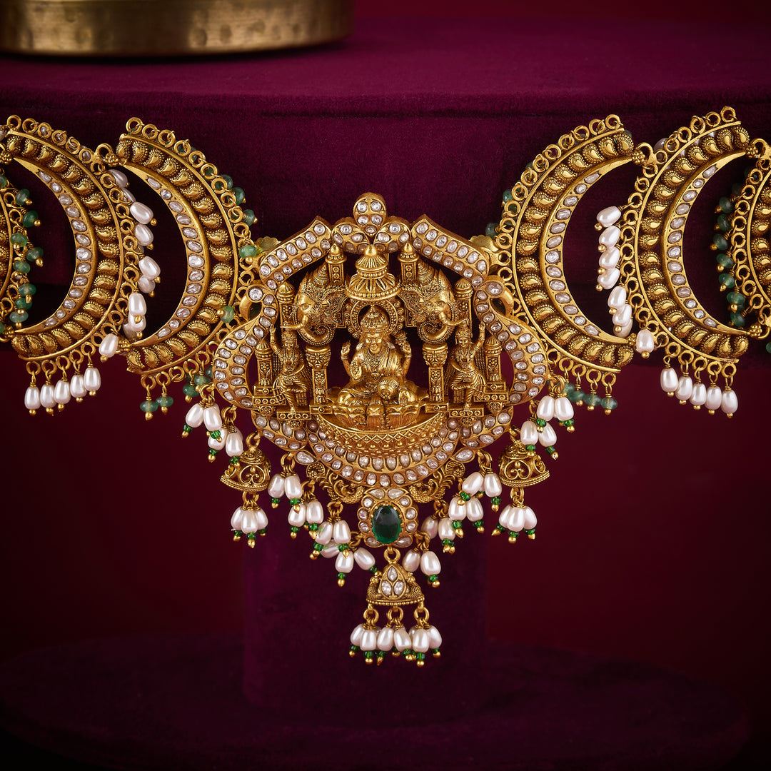 Karuna-Lakshmi Temple Necklace/Hip Belt