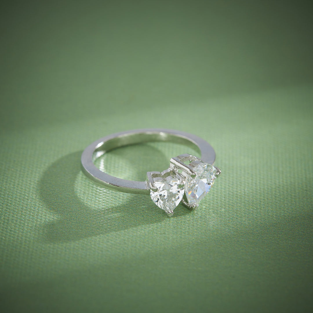 Pear-Heart Ring