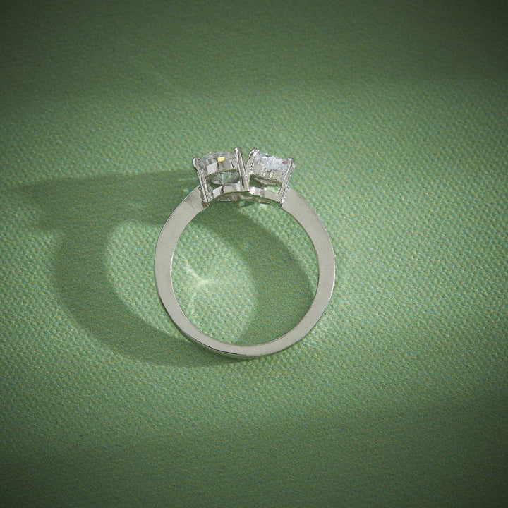 Pear-Heart Ring