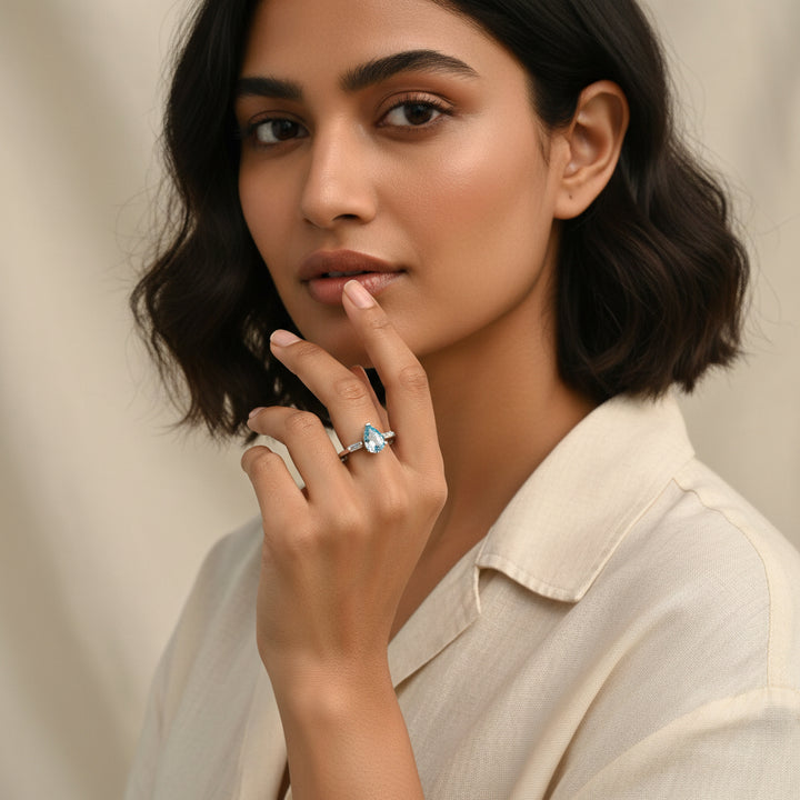 Pure Pear Ring