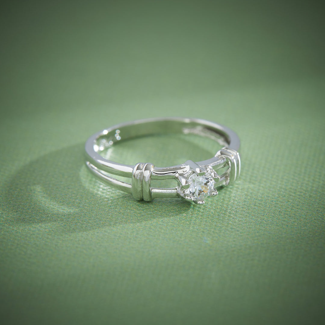 Bliss Band CZ Ring