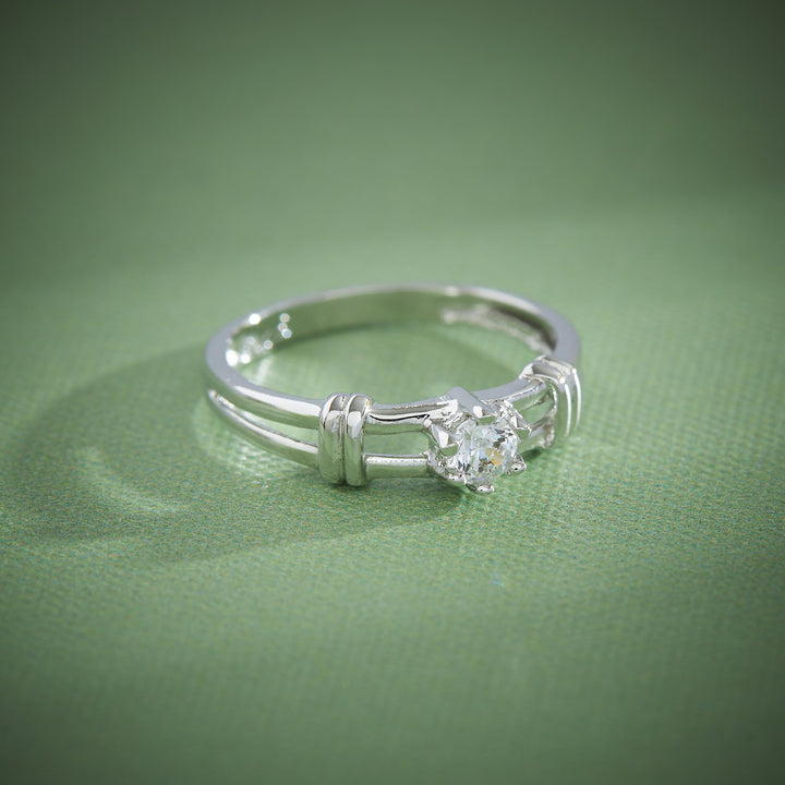 Bliss Band CZ Ring