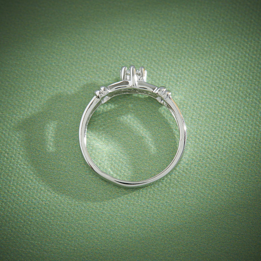 Bliss Band CZ Ring