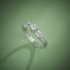 Bliss Band CZ Ring