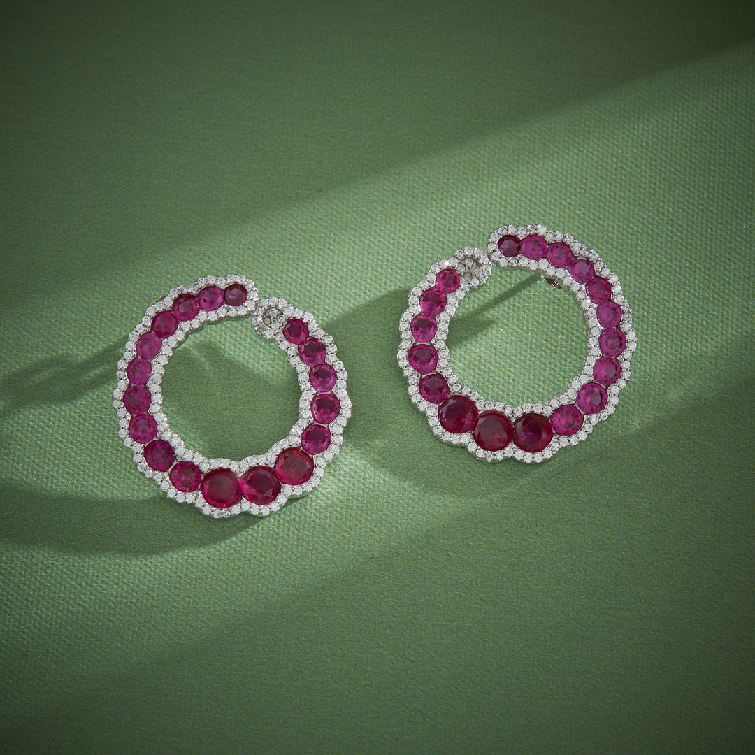Veloura Circles Studs