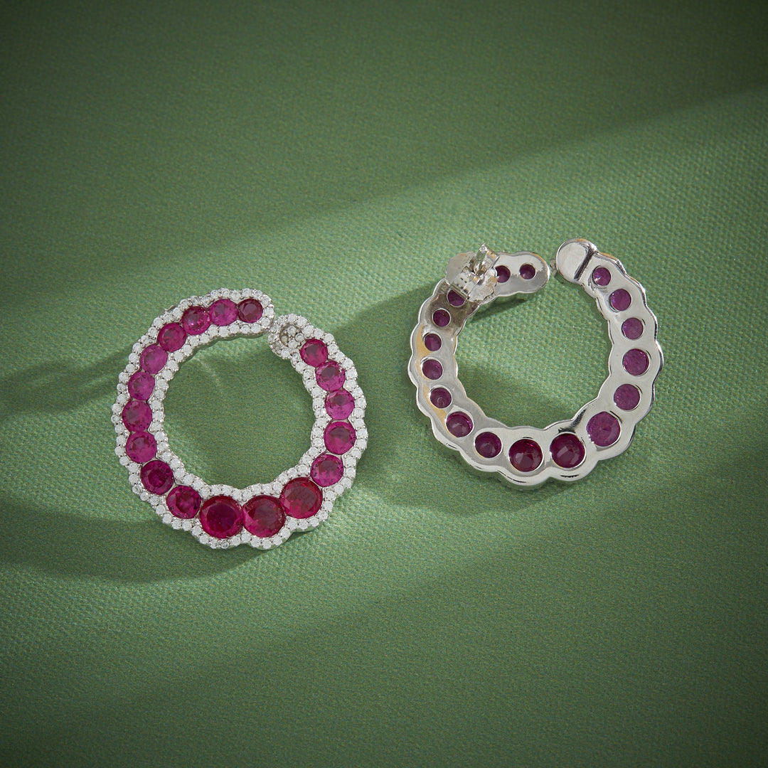 Veloura Circles Studs