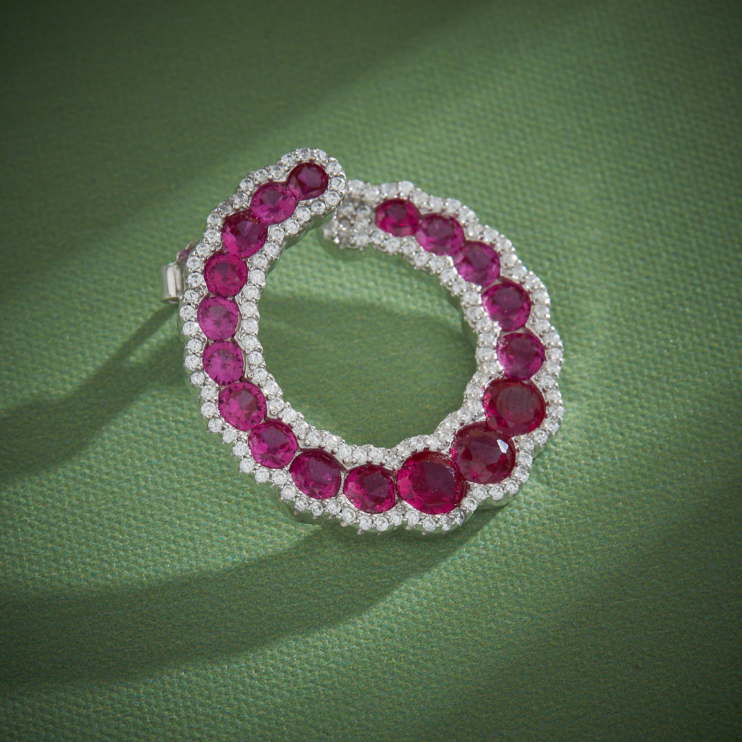 Veloura Circles Studs