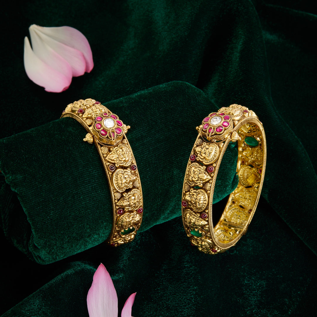 Shrinika Temple Bangles