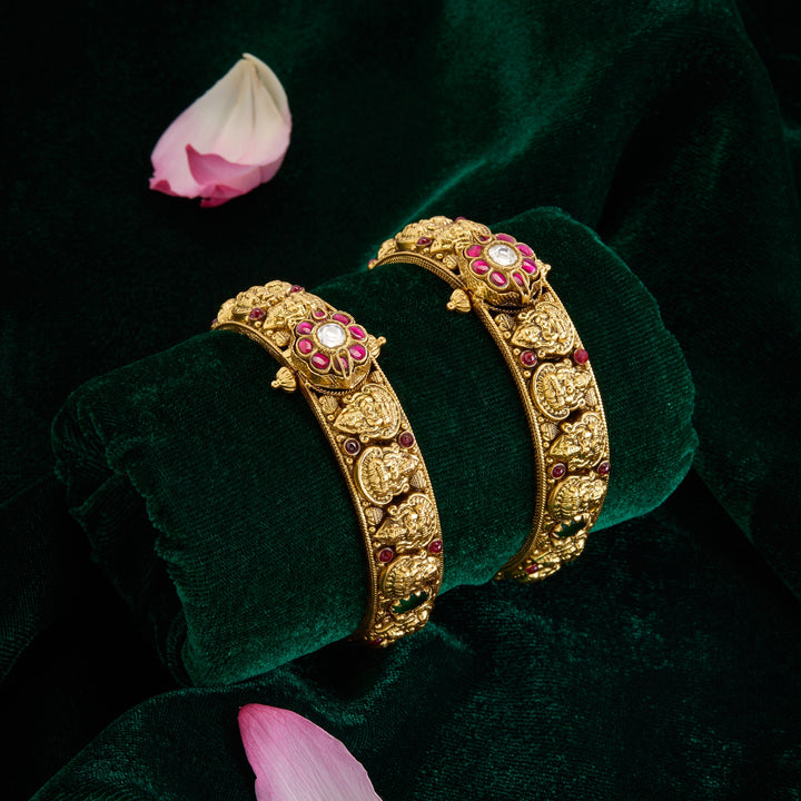 Shrinika Temple Bangles