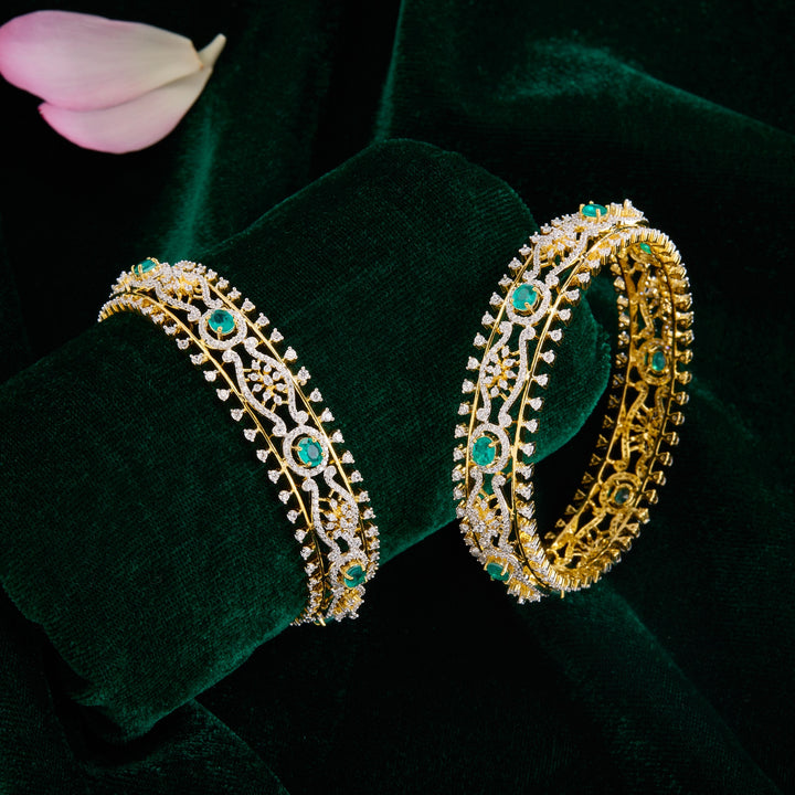 Ovalratna CZ Bangles