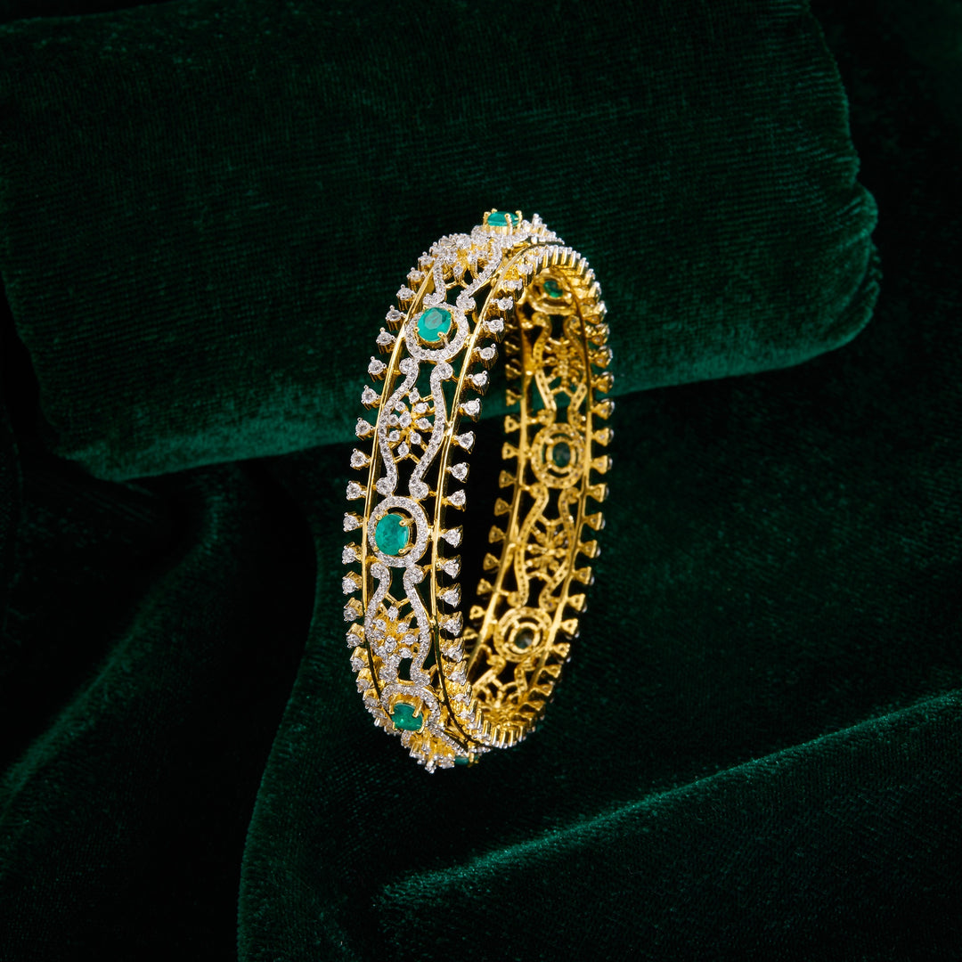Ovalratna CZ Bangles
