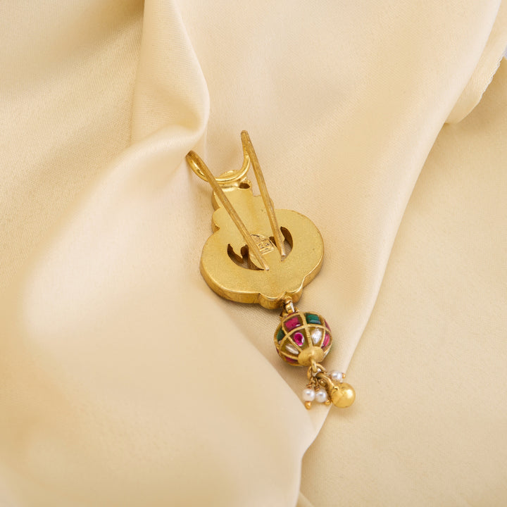 Mayuraj Kundan Hair Brooch