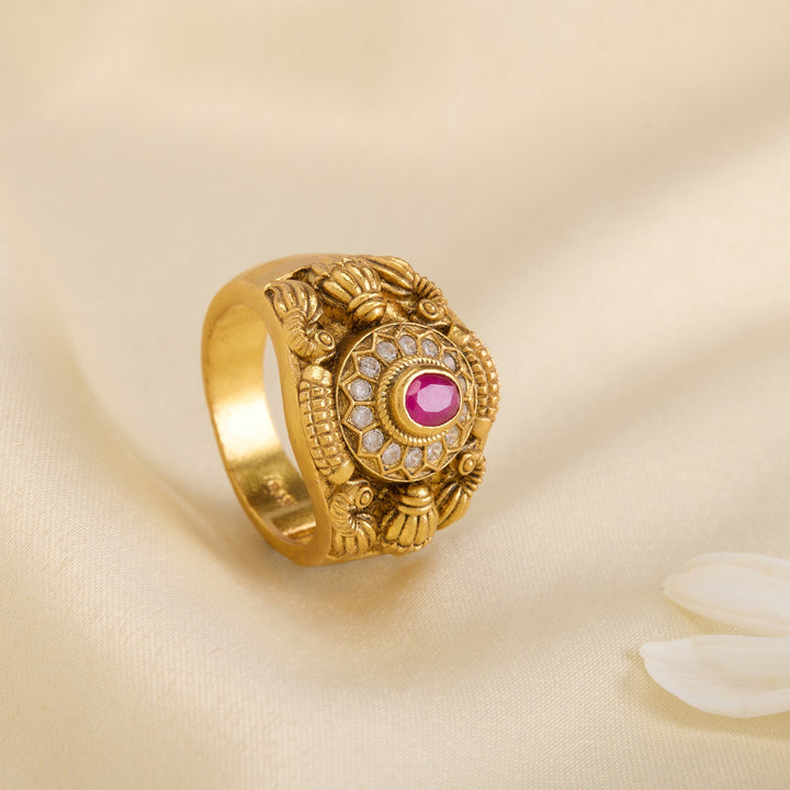 Andal Nakshi Ring