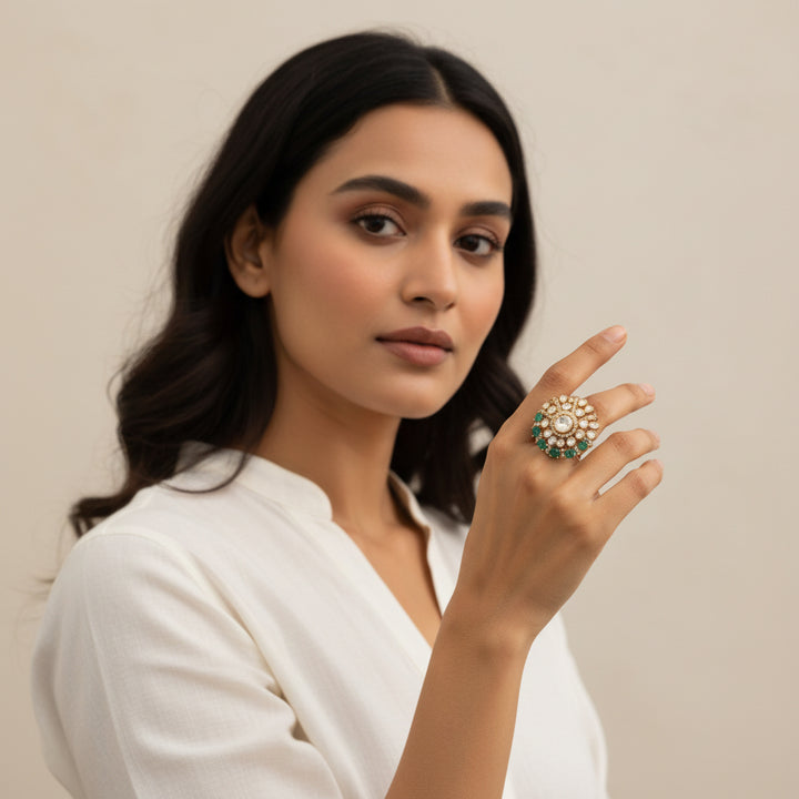 Kusumjyoti Victorian Ring