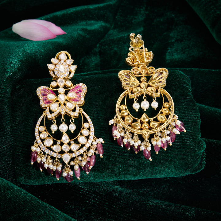 Butterfly Victorian Chandbali