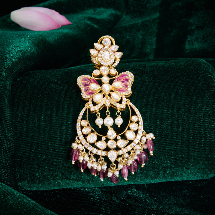 Butterfly Victorian Chandbali