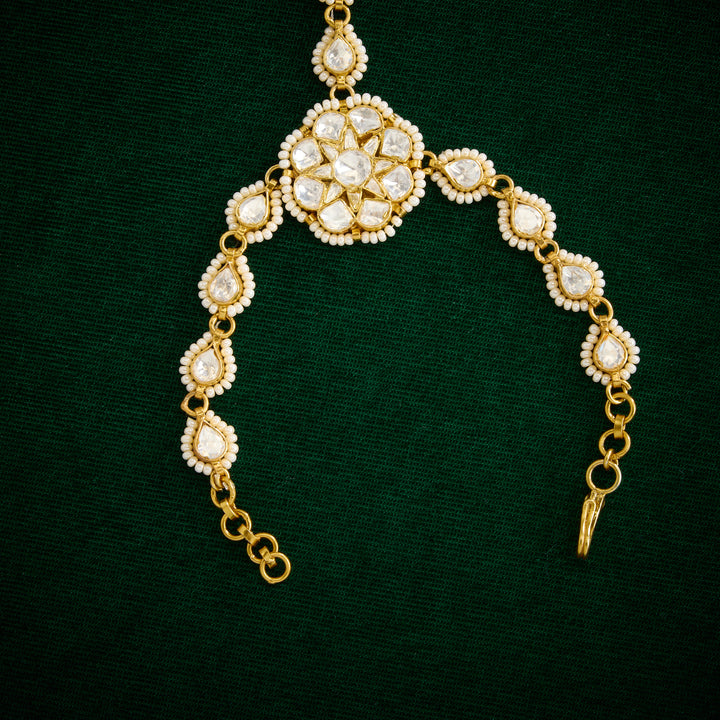 Moissanite Flower Haath Phool