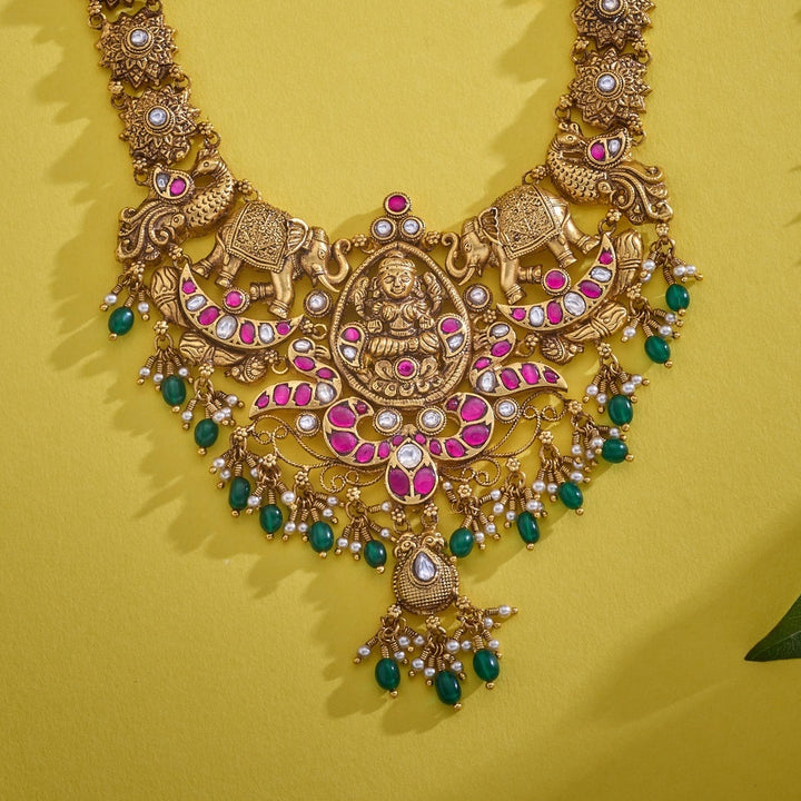 Suvritha Lakshmi Jadau Necklace