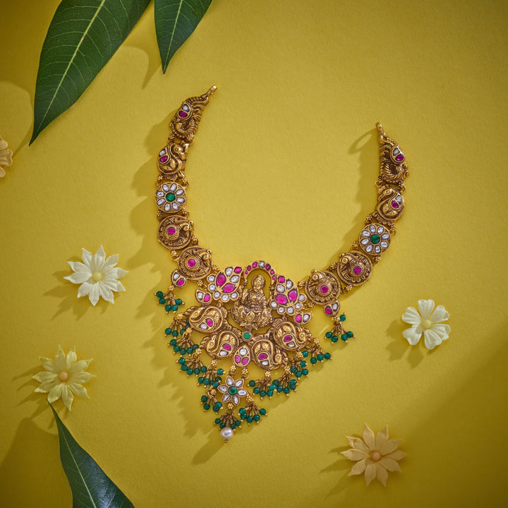 Swarnika Jadau Short Necklace