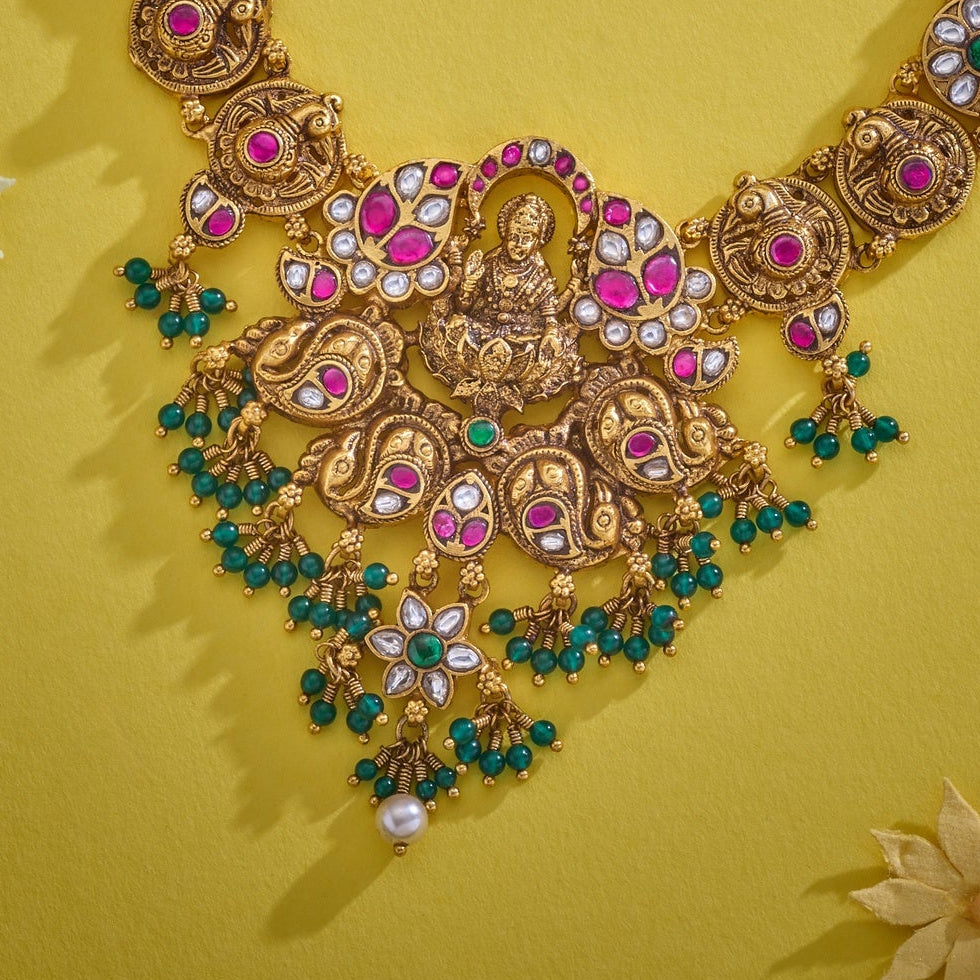 Swarnika Jadau Short Necklace