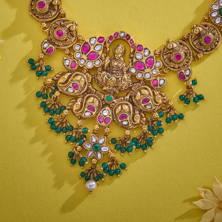Swarnika Jadau Short Necklace