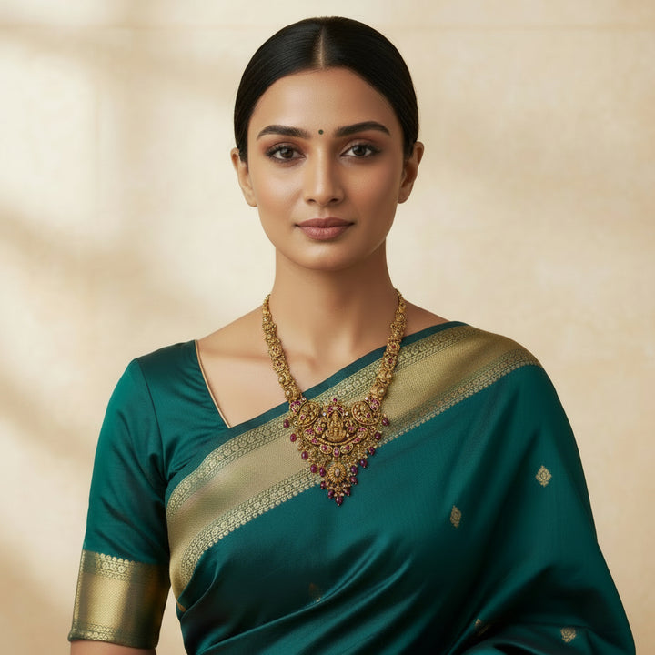 Architha Lakshmi Jadau Necklace
